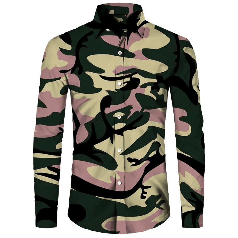 Tactical Camo Outdoor Shirt For Men - Military-Outdoors.com