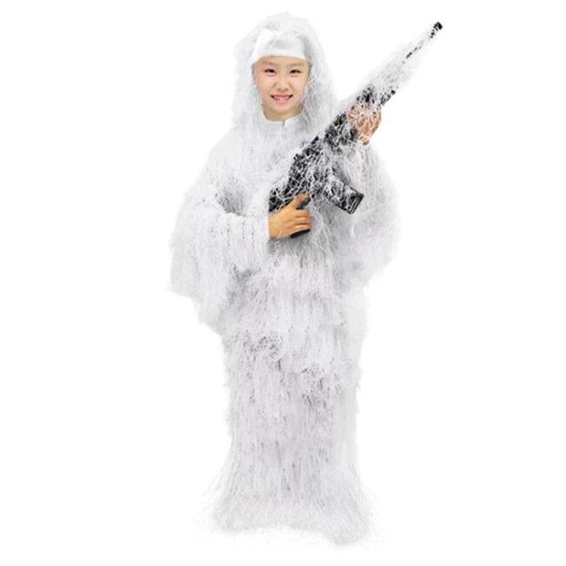 Adult and Kids Tactical Camouflage Ghillie Suit - Military-Outdoors.com