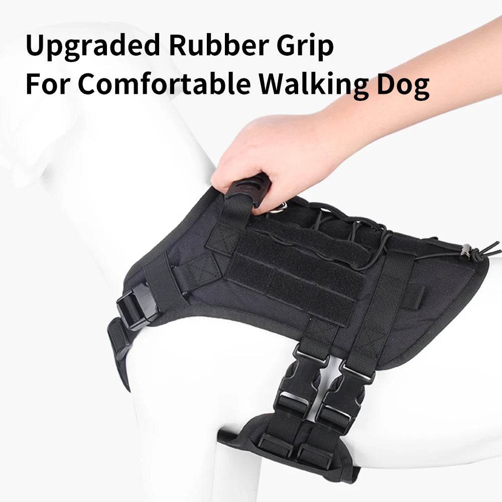Military-Outdoors Tactical Dog Harness Vest for Dogs - Military-Outdoors.com