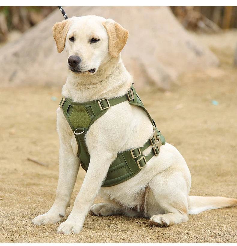 Military-Outdoors Tactical Dog Harness Vest for Dogs - Military-Outdoors.com