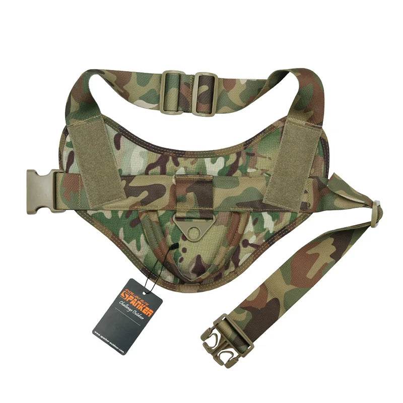Military Tactical Dog Harness with Handle - Durable Design - Military-Outdoors.com