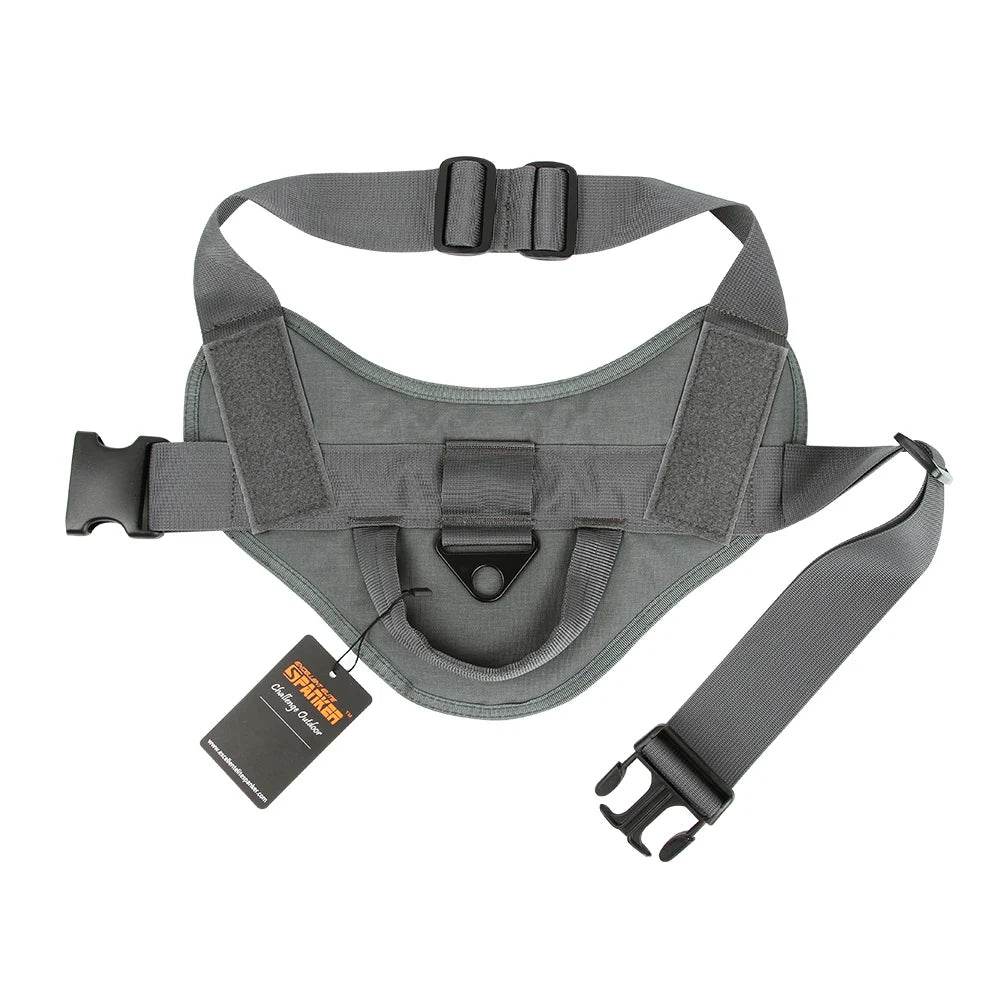 Military Tactical Dog Harness with Handle - Durable Design - Military-Outdoors.com