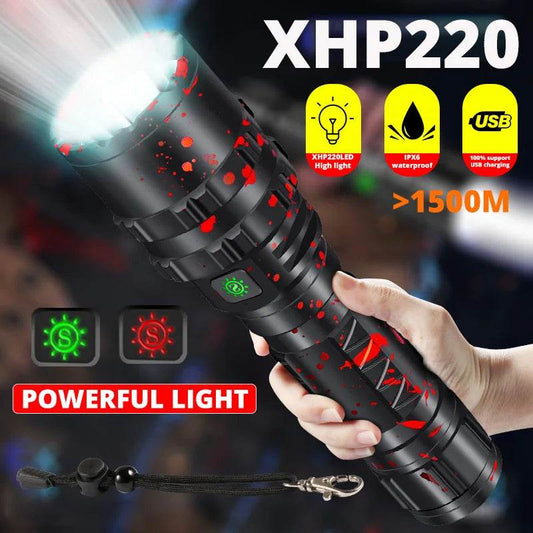 High Power Tactical Military LED Flashlight - Military-Outdoors.com