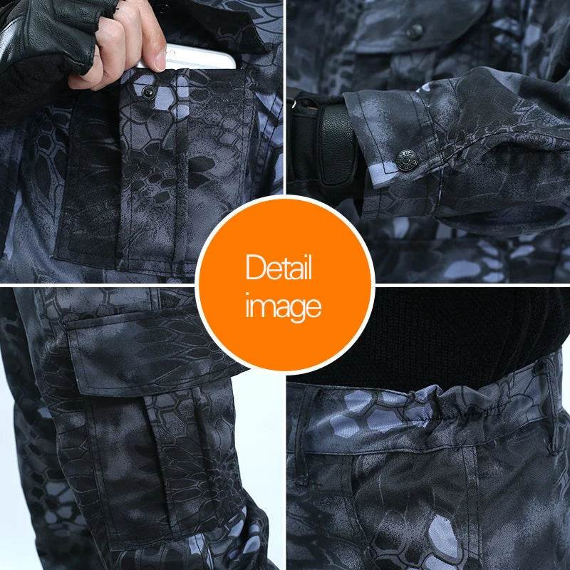 Soft and Thin Outdoor Camouflage Suit - Military-Outdoors.com