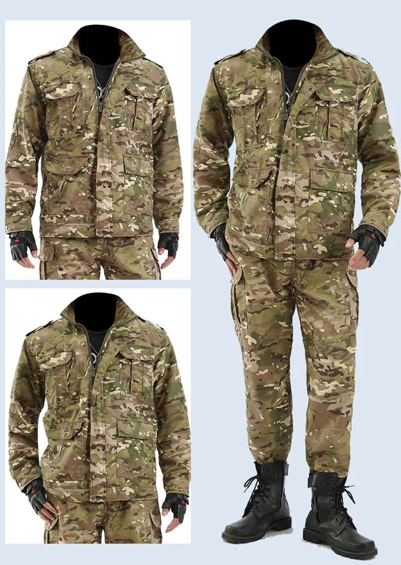 Soft and Thin Outdoor Camouflage Suit - Military-Outdoors.com