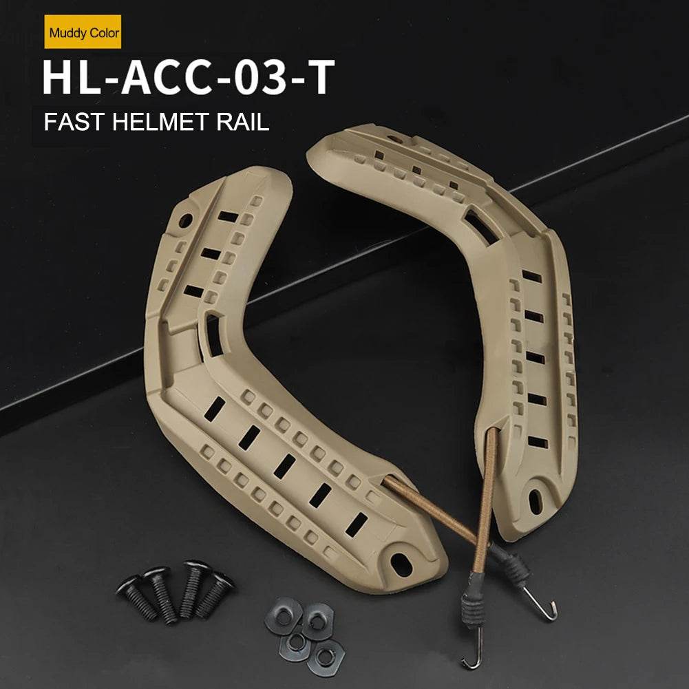 Tactical Helmet Side Guide Rails Set - Military-Outdoors.com
