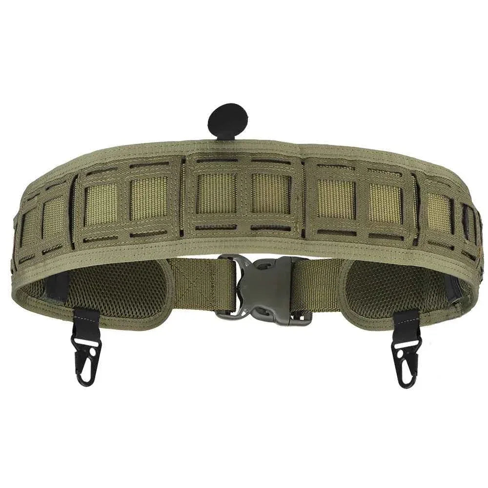 Military-Outdoors Tactical Belt in Olive Green for outdoor hunting belt use