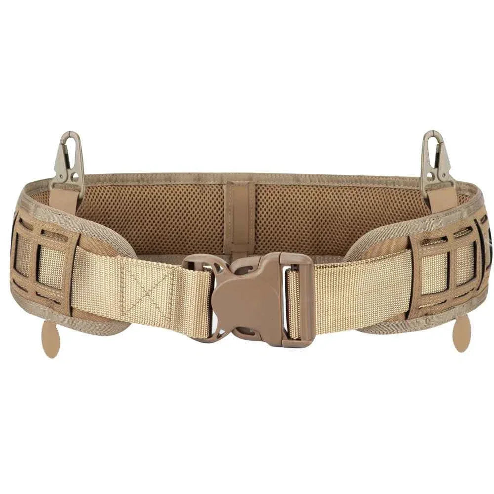 Military-Outdoors Tactical Belt in Tan for outdoor hunting belt use