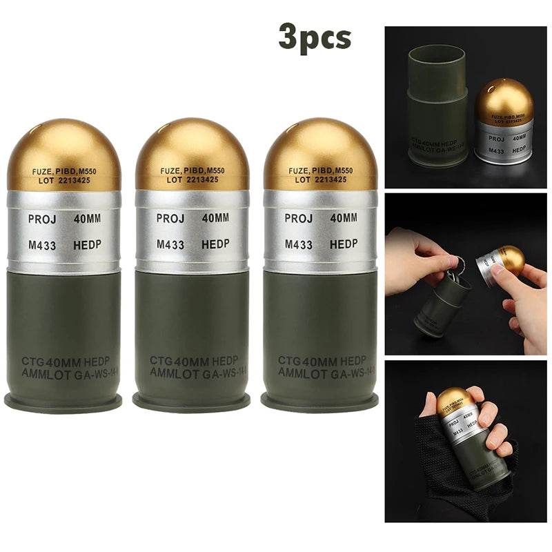 M433 HEDP 40mm Cartridge Dummy Grenade Model - Military-Outdoors.com