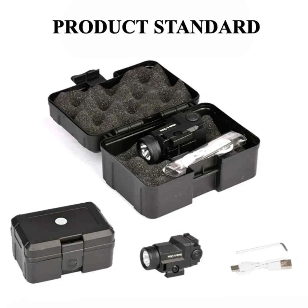 Tactical Quick Release LED Flashlight 800LM