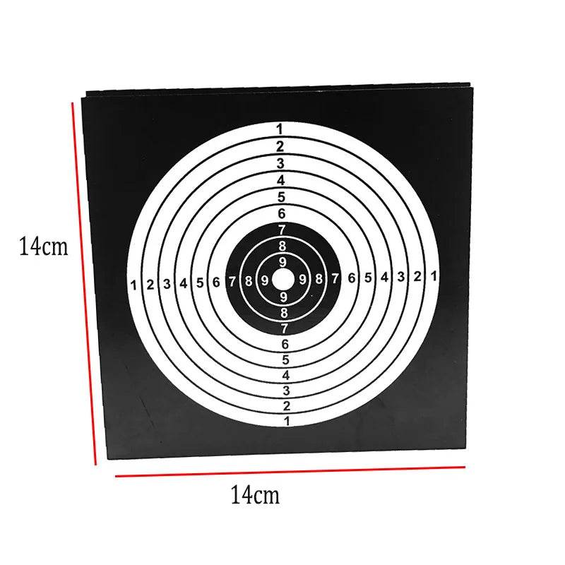 Metal Target Box Or 100PCS Tactical Shooting Targets 14x14CM - Military-Outdoors.com