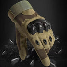 Tactical-Style Outdoor Gloves - Hard Shell Full Finger Grip Gloves