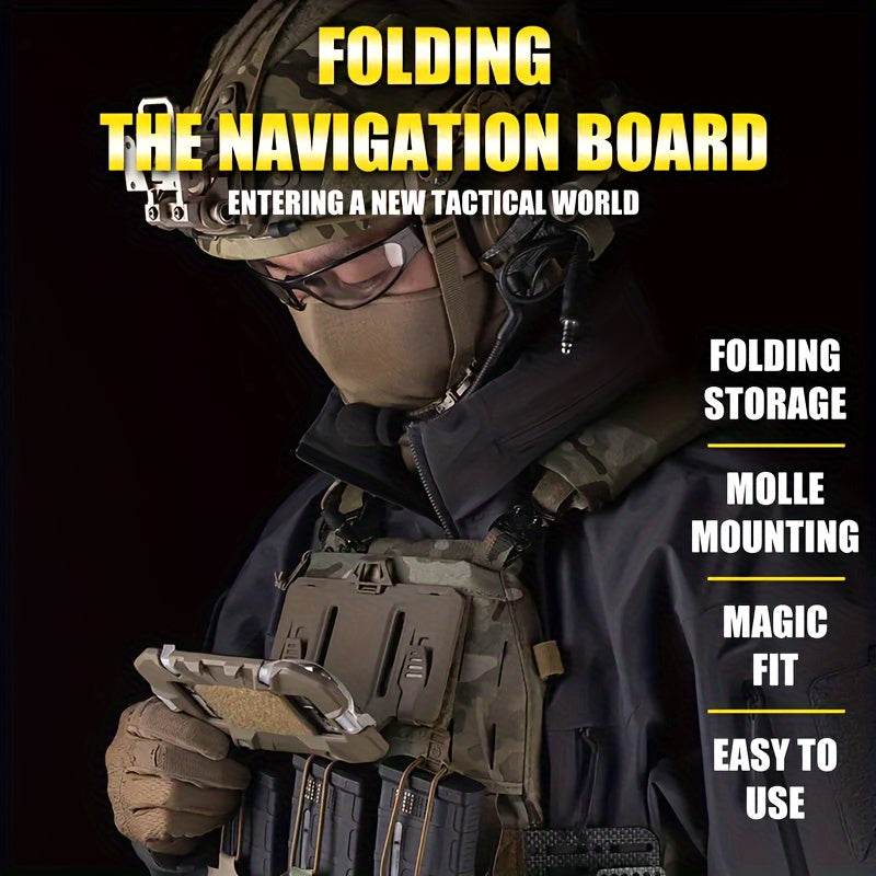 Tactical Vest Phone Holder for Easy Access and Molle Mounting