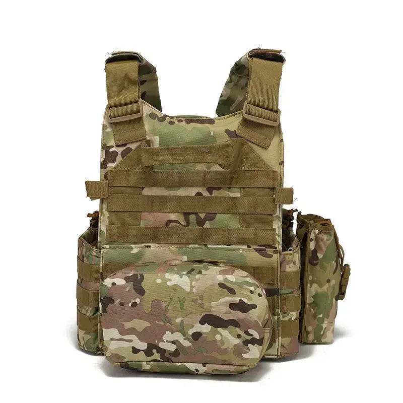 Military-Grade Tactical Vest with Magazine Pouch - Military-Outdoors.com