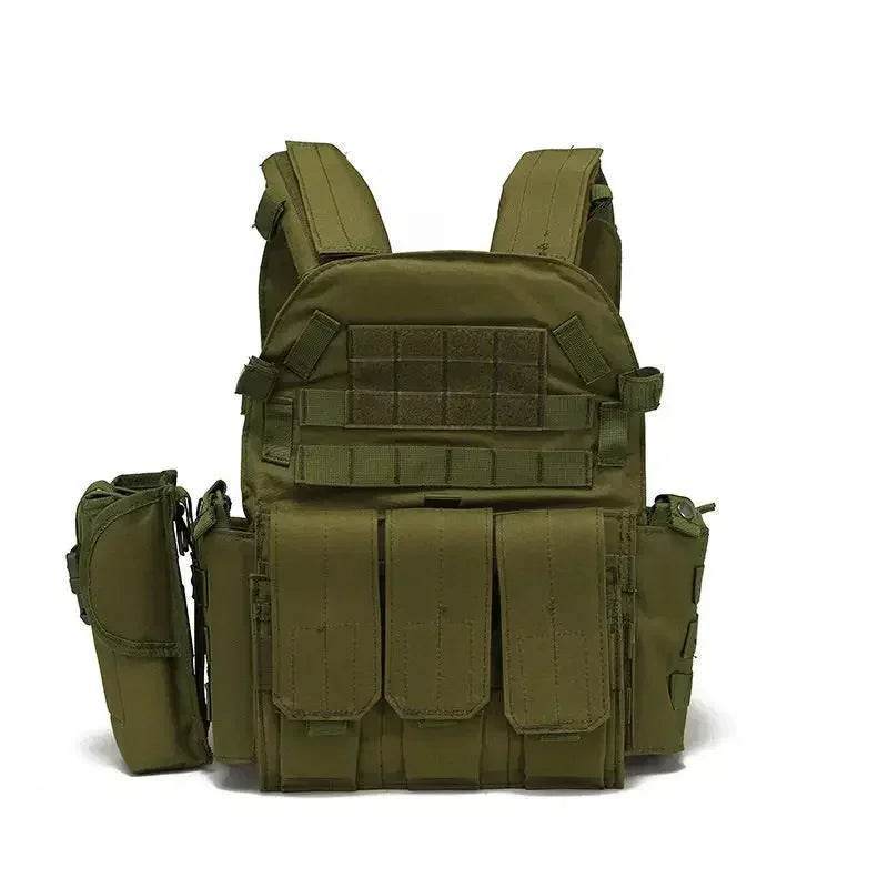 Military-Grade Tactical Vest with Magazine Pouch - Military-Outdoors.com