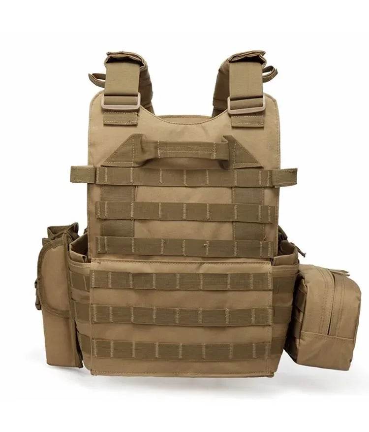 Military-Grade Tactical Vest with Magazine Pouch - Military-Outdoors.com