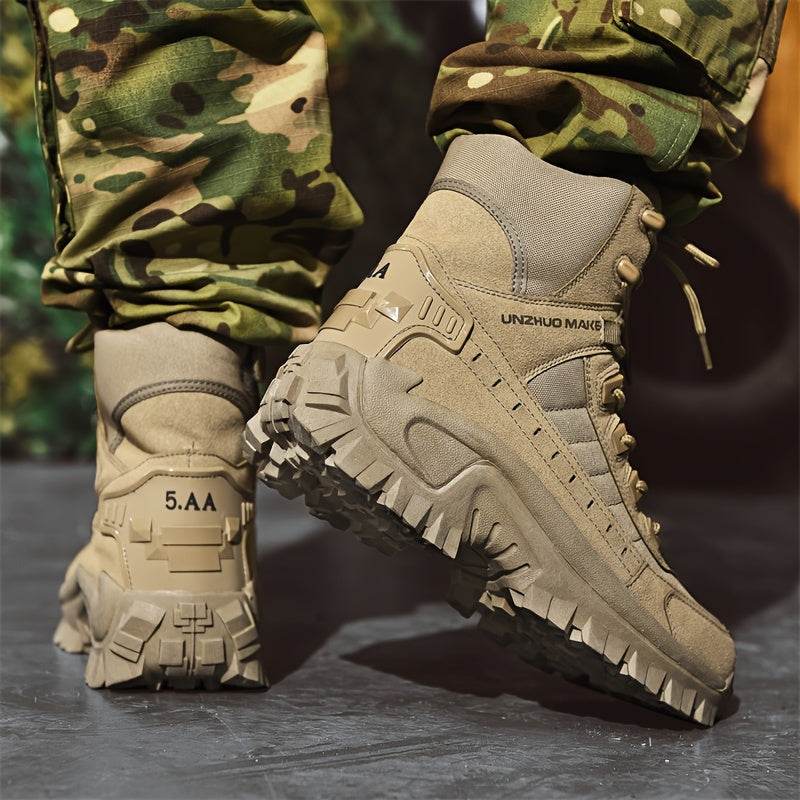 Tactical boots designed for durability and comfort, perfect thermal outdoor boots for rugged terrains