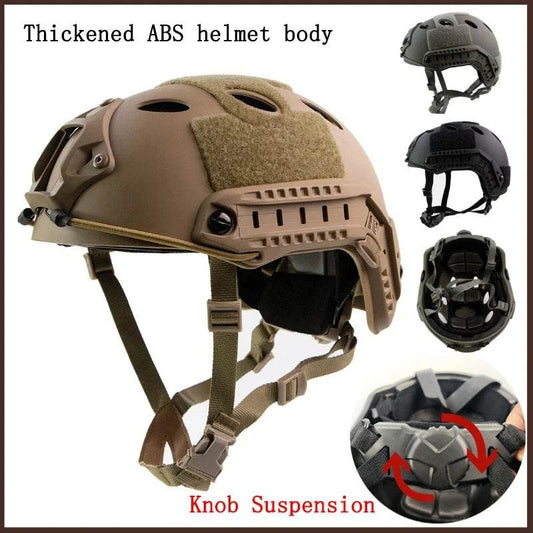Military-Outdoors Thickened Outdoor Helmet for Adventures - Military-Outdoors.com
