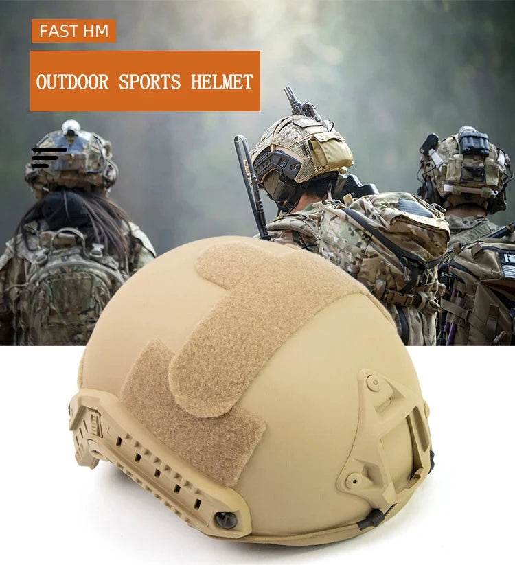 Military-Outdoors Thickened Outdoor Helmet for Adventures - Military-Outdoors.com