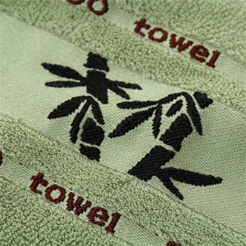 Set of 3 Thicker Bamboo Green Towels Set - Military-Outdoors.com