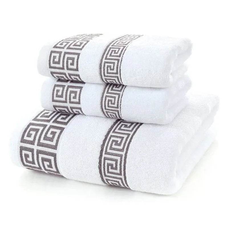 Set of 3 Thicker Bamboo Green Towels Set - Military-Outdoors.com