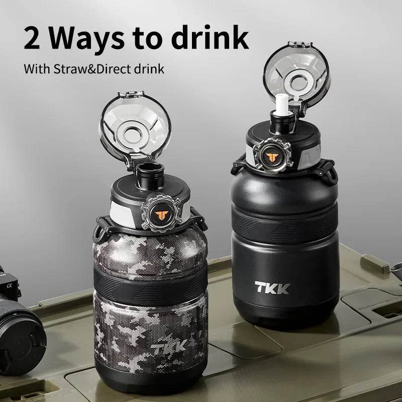 TKK 950ml Stainless Steel Thermos - Durable Vacuum Cup - Military-Outdoors.com