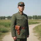 Chinese Type 54 Tokarev Leather Holster - Surplus Collectible with Canvas Strap
