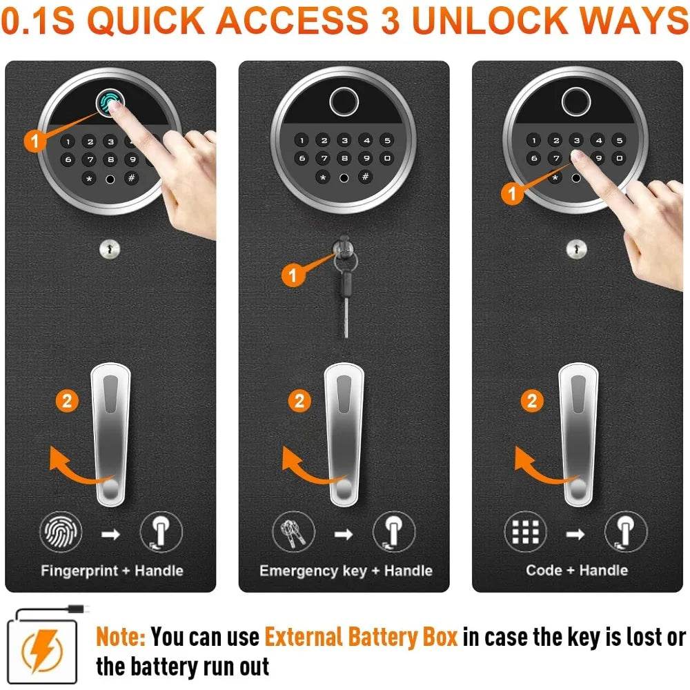 Anti-Theft Safe for Rifles and Shotguns - Military-Outdoors.com