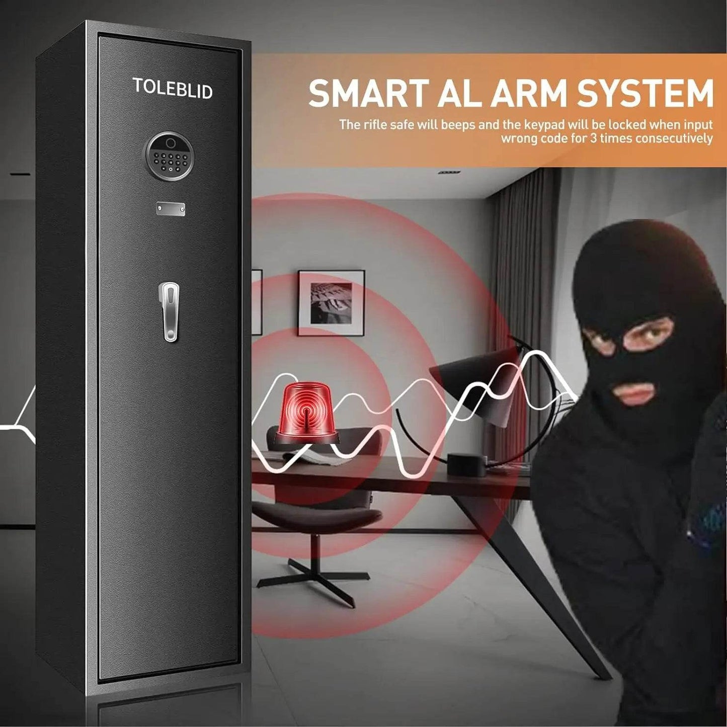 Anti-Theft Safe for Rifles and Shotguns - Military-Outdoors.com