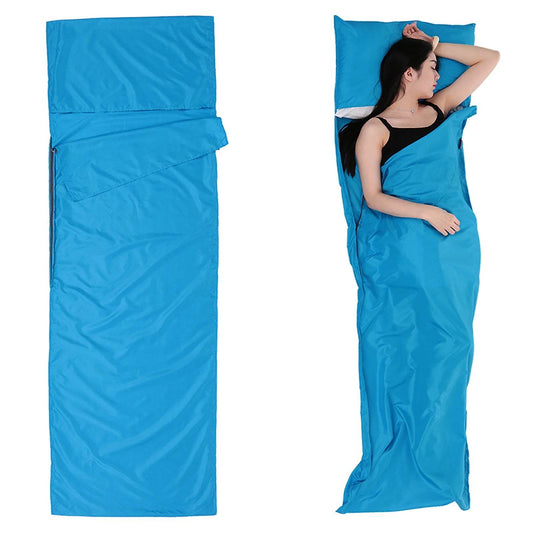 70x210CM Portable Sleeping Bag with Pillowcase - Military-Outdoors.com