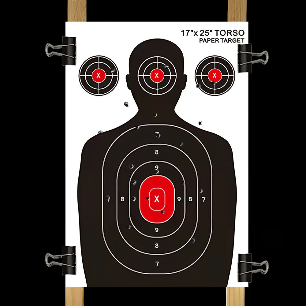 17x25 inch torso shooting target for training targets practice
