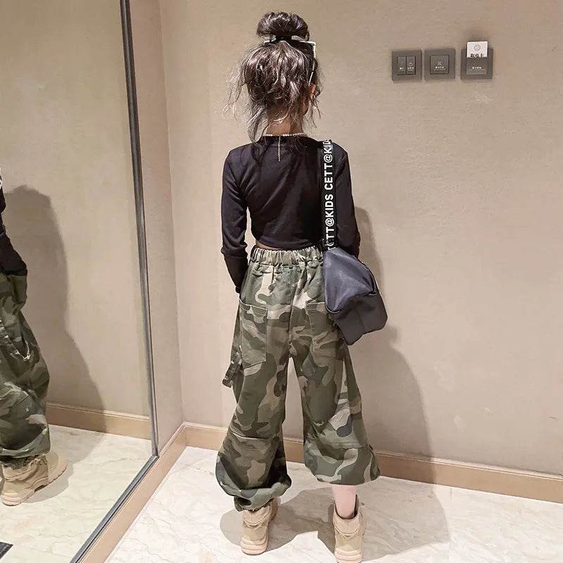 Trendy Military Style Kids Pants for Girls - Military-Outdoors.com