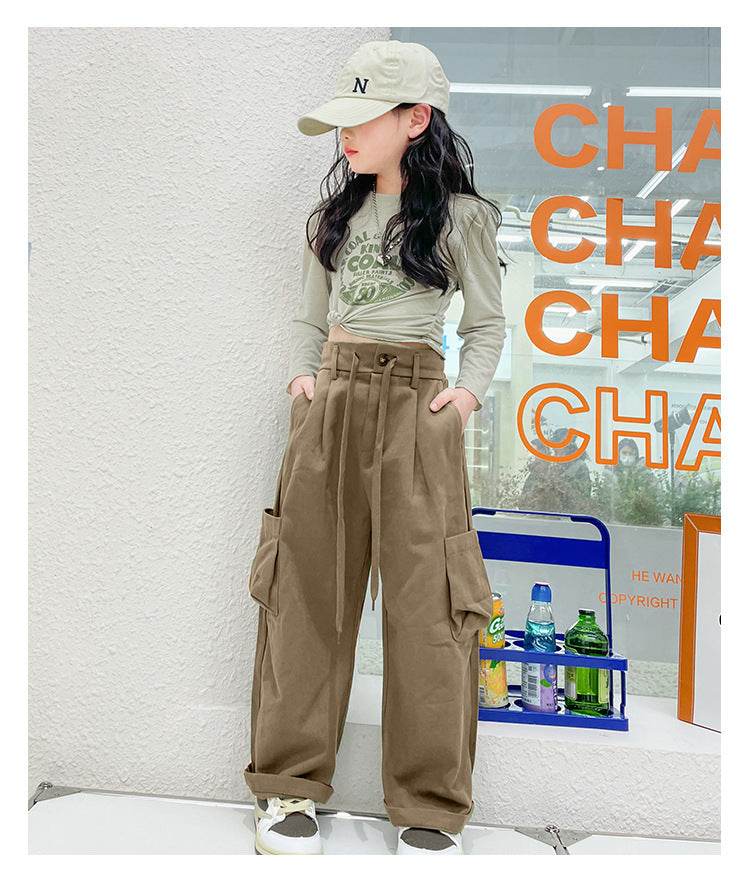 Trendy Military Style Kids Pants for Girls - Military-Outdoors.com