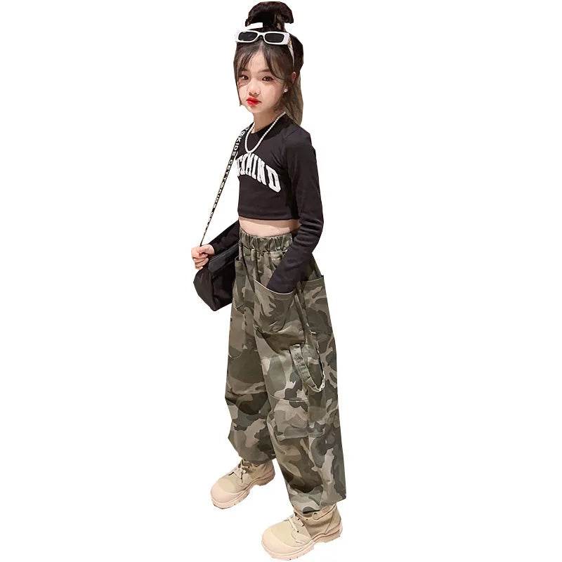 Trendy Military Style Kids Pants for Girls - Military-Outdoors.com