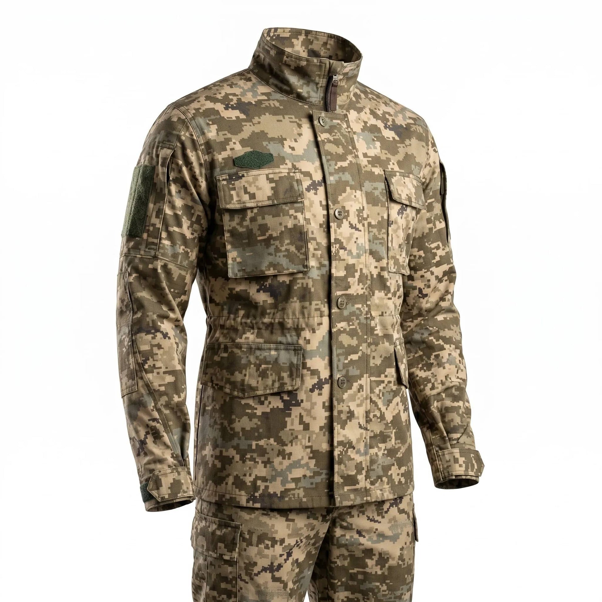 Ukraine outdoor suit in camouflage for tactical outdoor activities