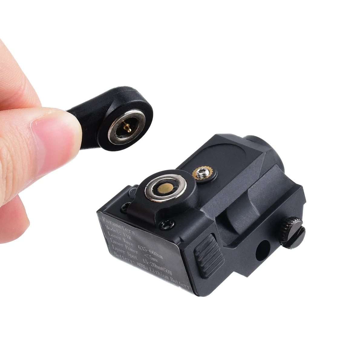 Ultra compact laser sight for precision aiming in tactical situations