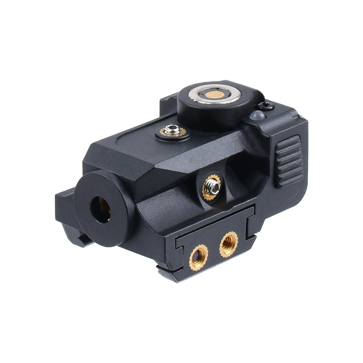 Ultra compact laser sight with durable design for precision targeting