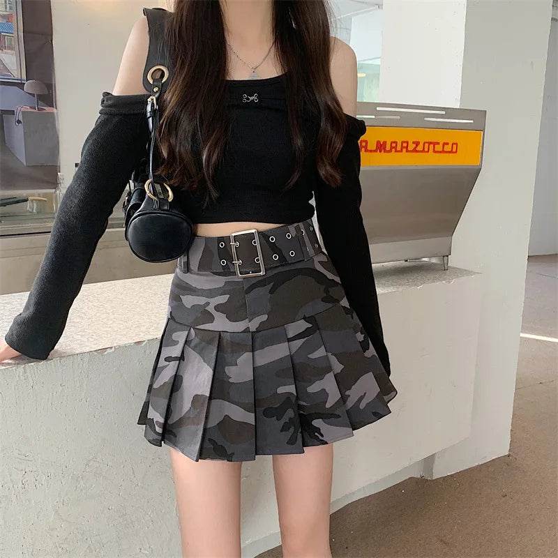 Military-Outdoors Camouflage Pleated Skirt for Women - Military-Outdoors.com