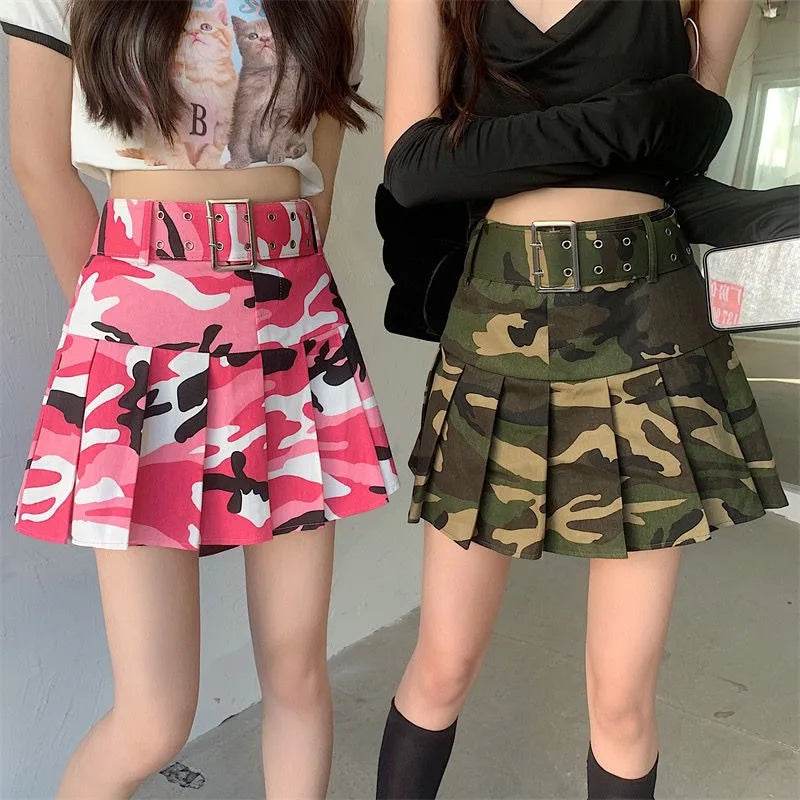 Military-Outdoors Camouflage Pleated Skirt for Women - Military-Outdoors.com