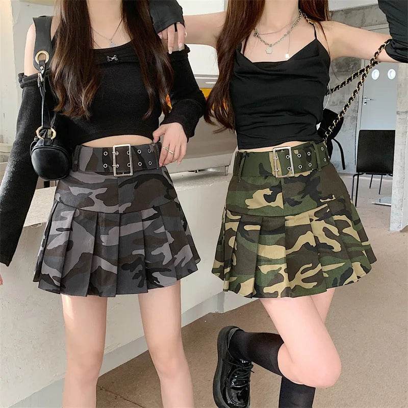 Military-Outdoors Camouflage Pleated Skirt for Women - Military-Outdoors.com