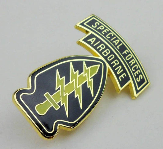 Us Army Special Forces Airborne Green Beret Pin - Military-Outdoors.com