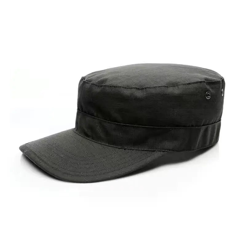 Black US Army BDU Caps designed for durability and comfort in outdoor activities