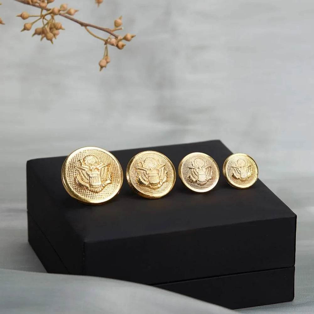 40pcs US Army Uniform Metal Blazer Buttons Set - Military-Outdoors.com