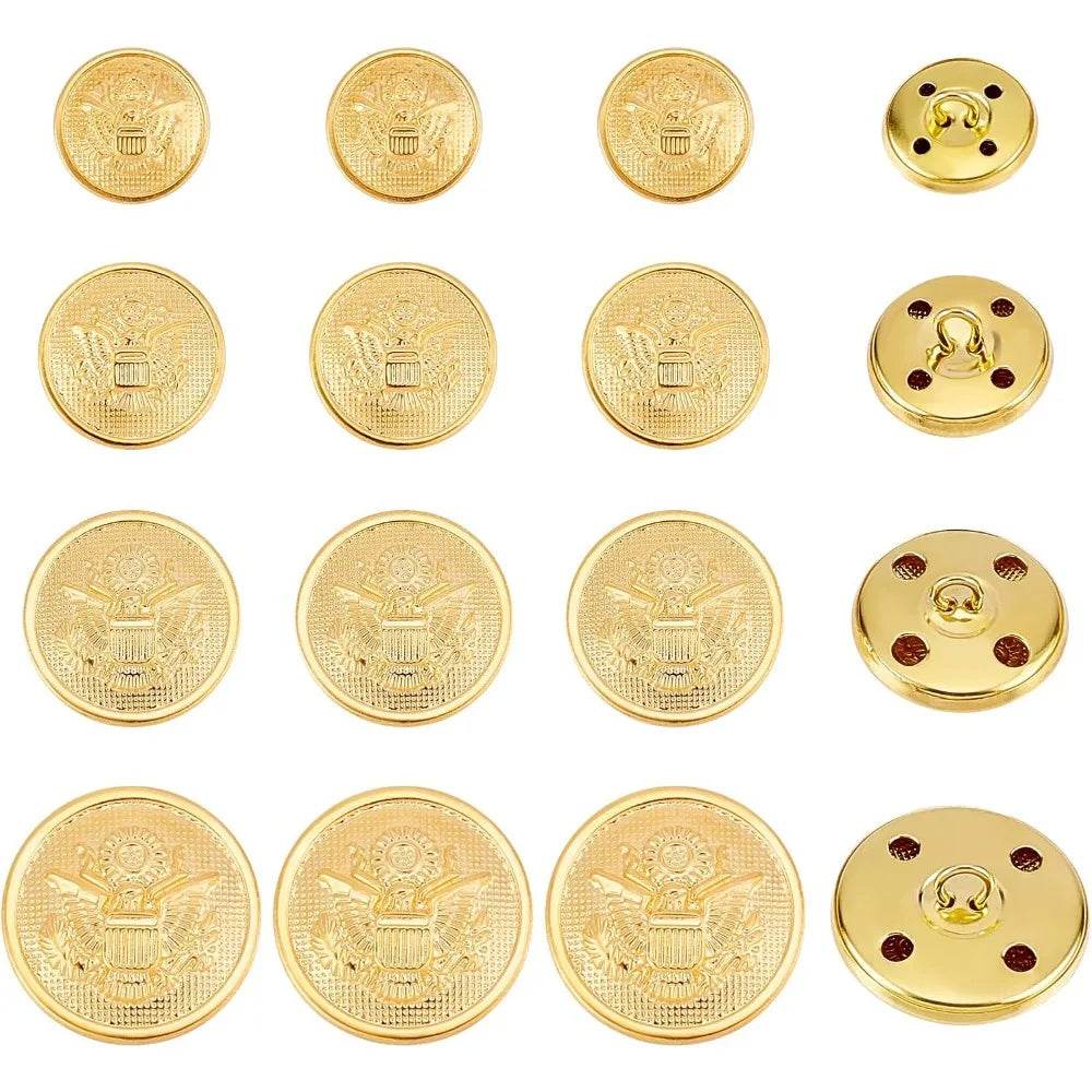 40pcs US Army Uniform Metal Blazer Buttons Set - Military-Outdoors.com