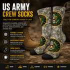 US Army Crew Socks - Durable Military Outdoor Wear