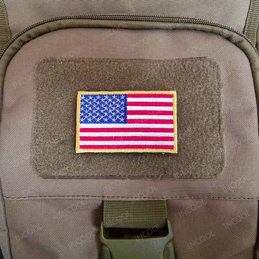 US Flag Embroidered Patches For Clothing Or Bags