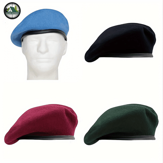 US Military Wool Beret for Tactical Outdoor Use - Military-Outdoors.com
