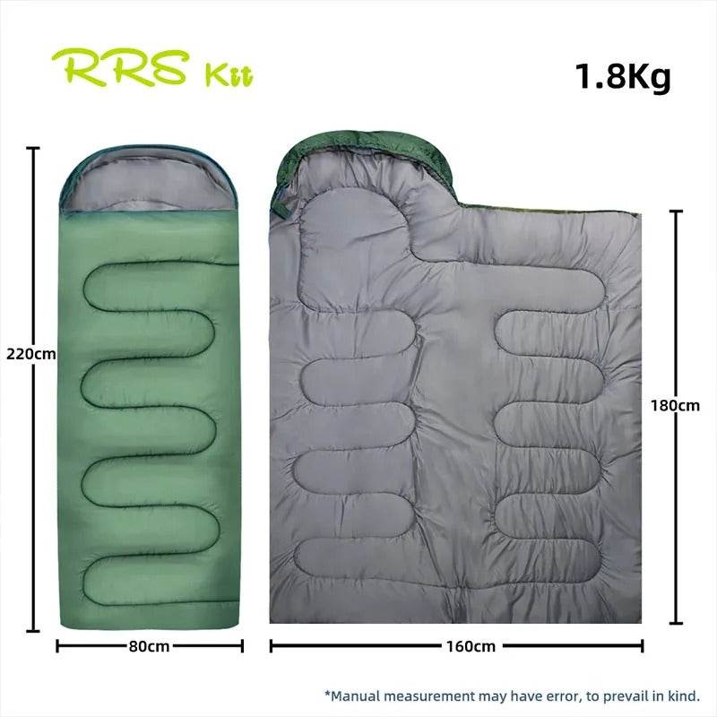 3KG Thickened And Widened Winter Sleeping Bag -15 ℃ - Military-Outdoors.com