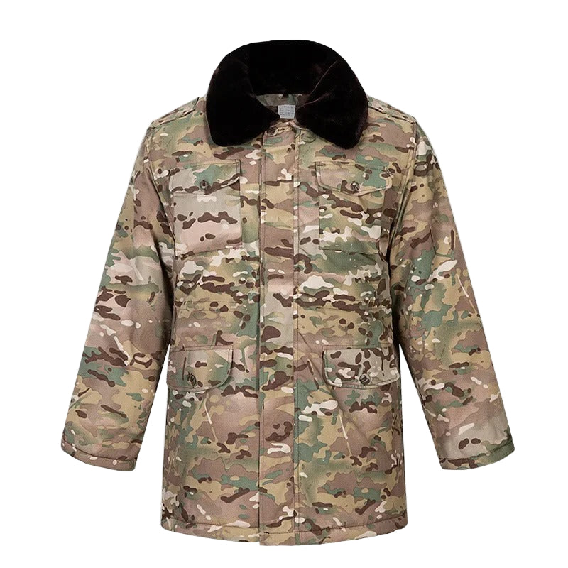 Military-Style Winter Cotton Coat for Outdoor Adventures Military-Outdoors.com