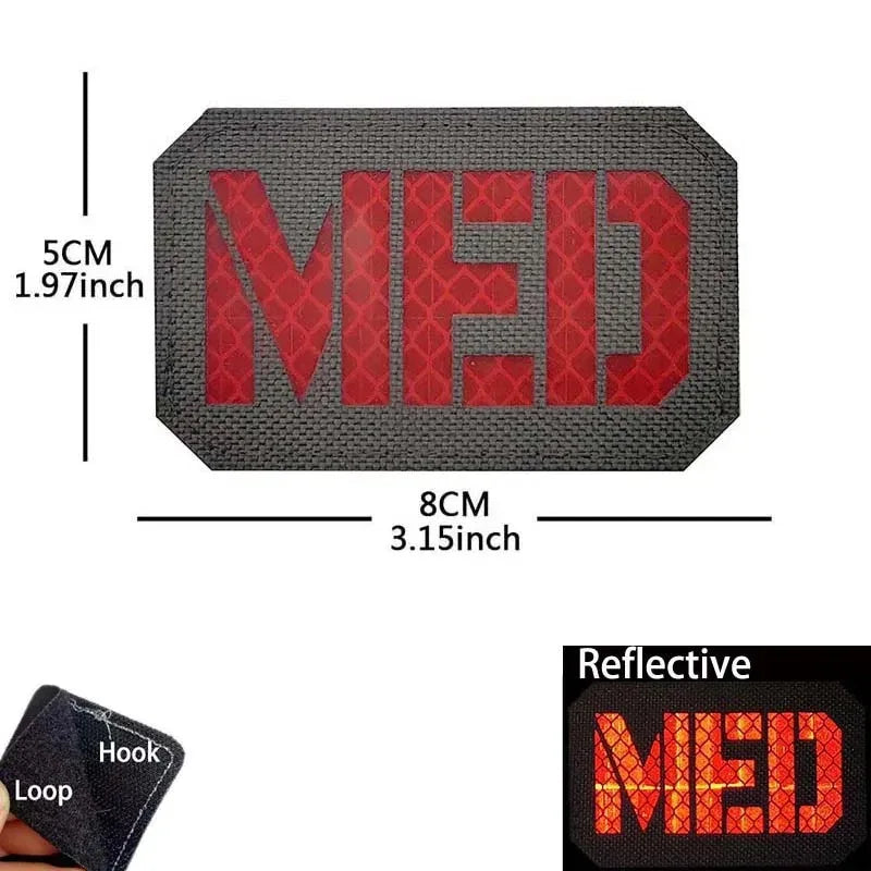 Paramedic Military Patch - Durable Hook & Loop Tactical Accessory